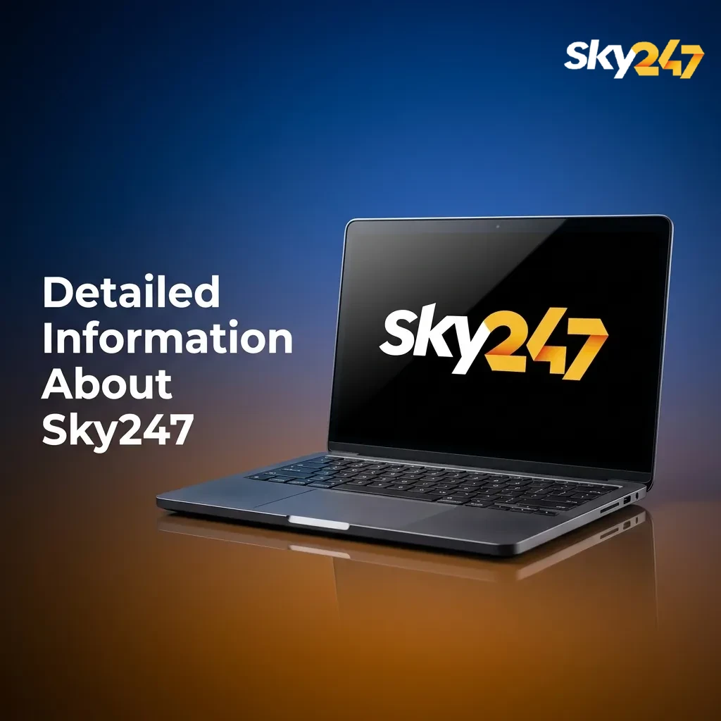 Sky247 platform interface showing sports betting options, casino games, and secure mobile app features for Indian players.