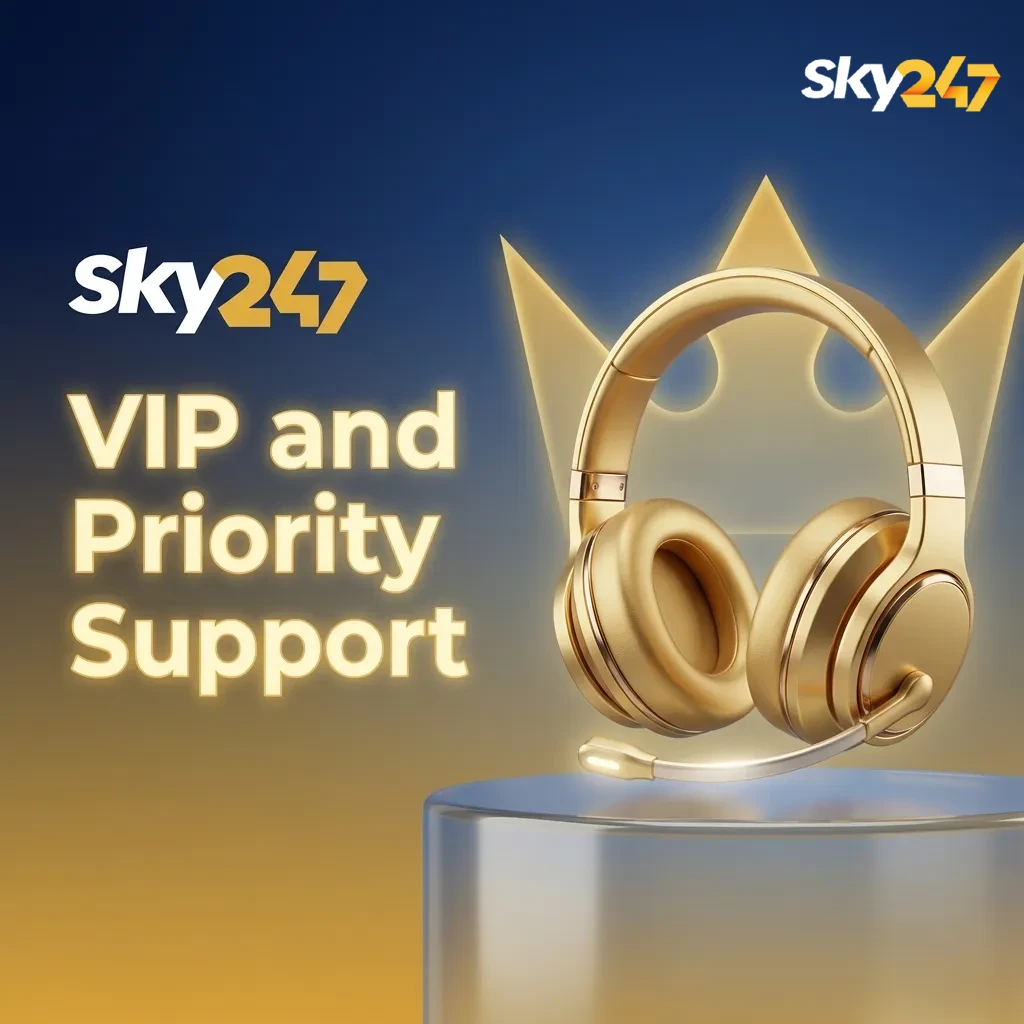 VIP and priority support services showing dedicated assistance, faster response times, and exclusive benefits for high-tier players.
