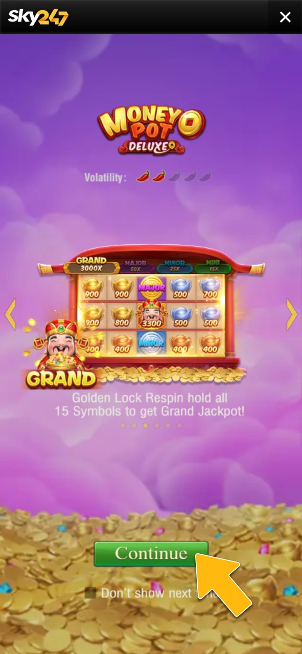 Start playing with your bonus on the official Sky247 portal.