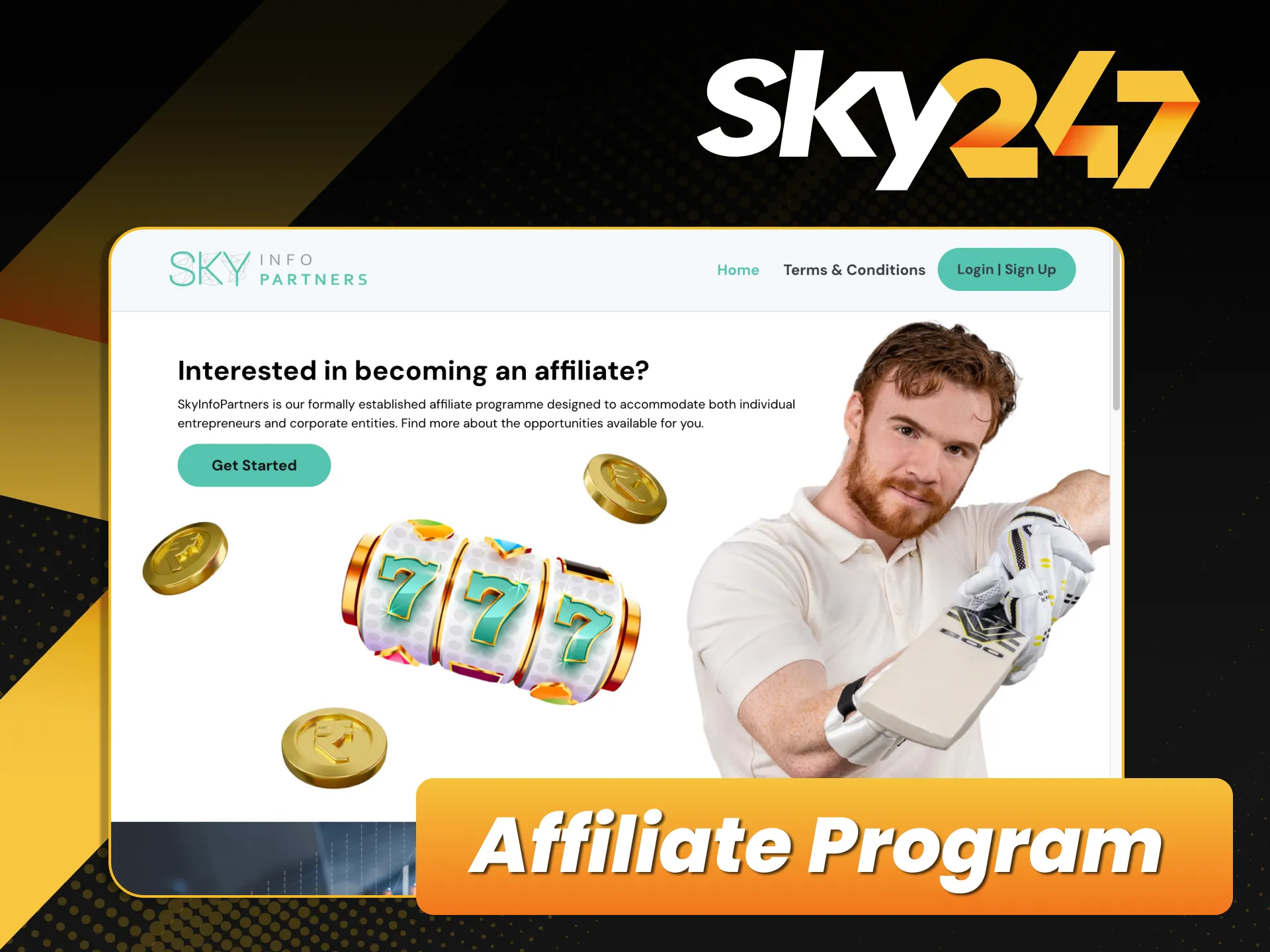 Join the Sky247 Affiliate Program and earn commissions.