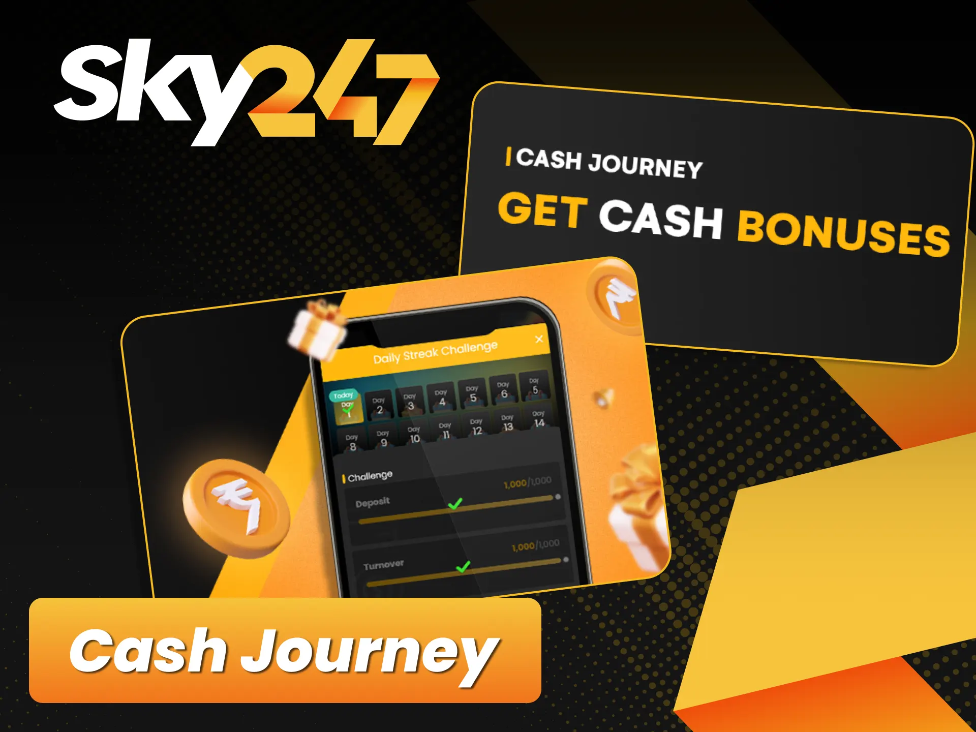Complete daily sports betting missions through official Sky247 website.