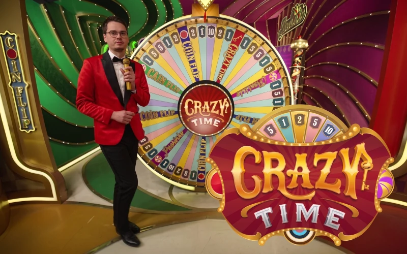 Spin the multi tier Crazy Time bonus wheel on official Sky247.